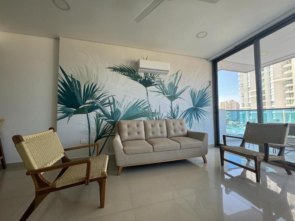 Samaria Club De Playa By Santa Marta Playa Resort, Preciosos Apartamentos En El Sector Exclusivo De Pozos Colorados Zimmer foto