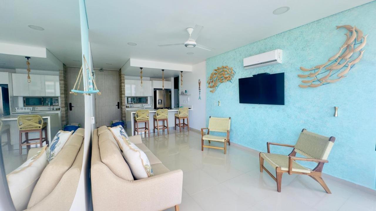 Samaria Club De Playa By Santa Marta Playa Resort, Preciosos Apartamentos En El Sector Exclusivo De Pozos Colorados Zimmer foto