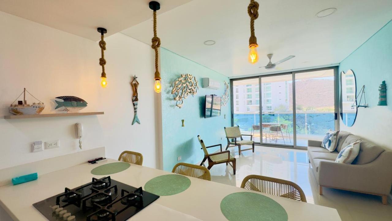 Samaria Club De Playa By Santa Marta Playa Resort, Preciosos Apartamentos En El Sector Exclusivo De Pozos Colorados Zimmer foto